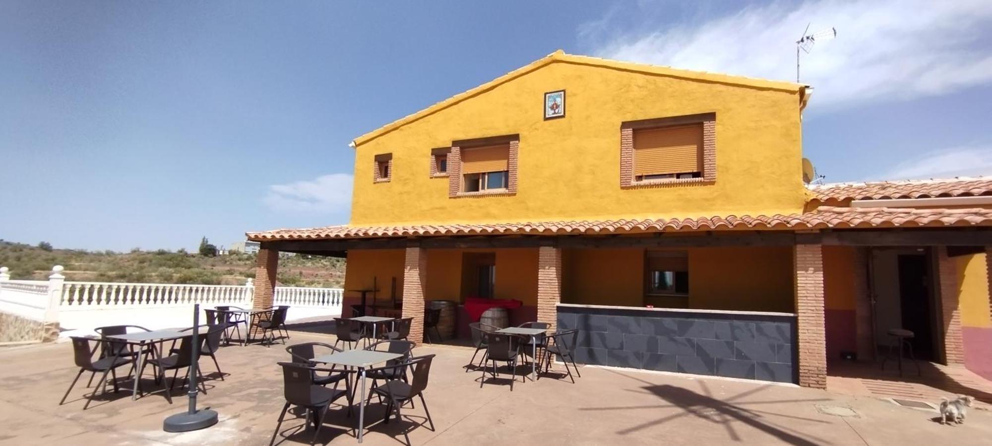Finca Cortes Alcaraz Exteriér fotografie